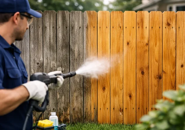 Fence Cleaning Services That Protect Value