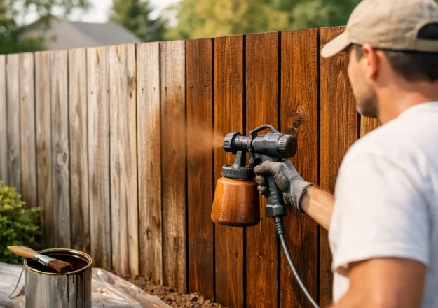 Fence Staining Services That Protect Wood