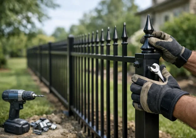Iron Fence Installation That Lasts