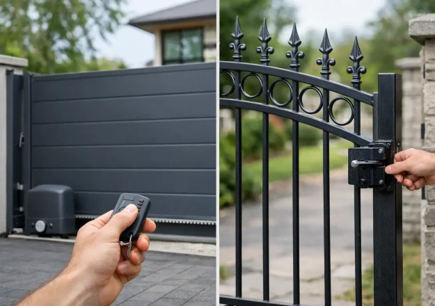 Automatic Gate vs Manual: Which Fits Your Property?