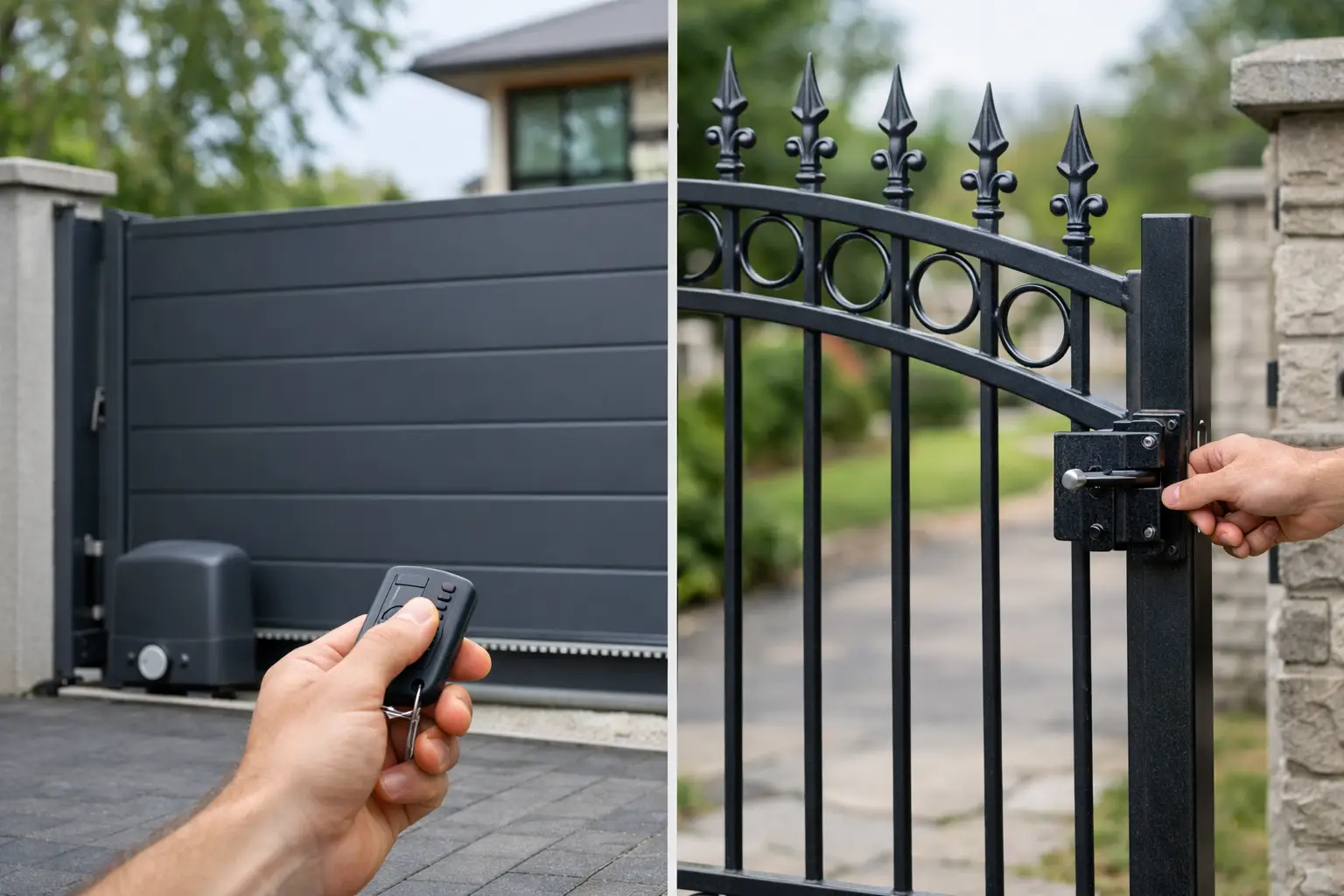 Automatic Gate vs Manual: Which Fits Your Property?