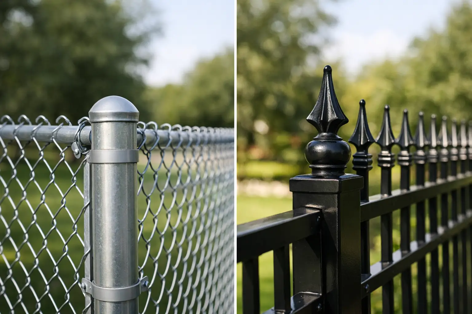 Chain Link vs Iron Fences: Which Is Best?
