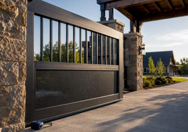 Five Stage CAD Backed Custom Driveway Gates That Fit Your Home