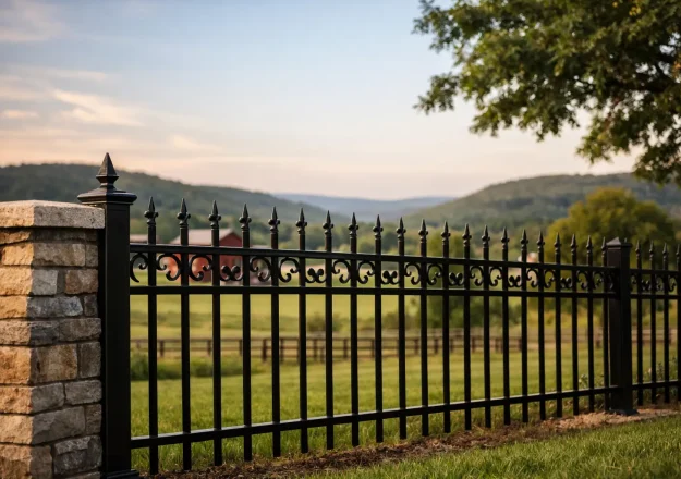 Custom Iron Fencing in Crawford County AR