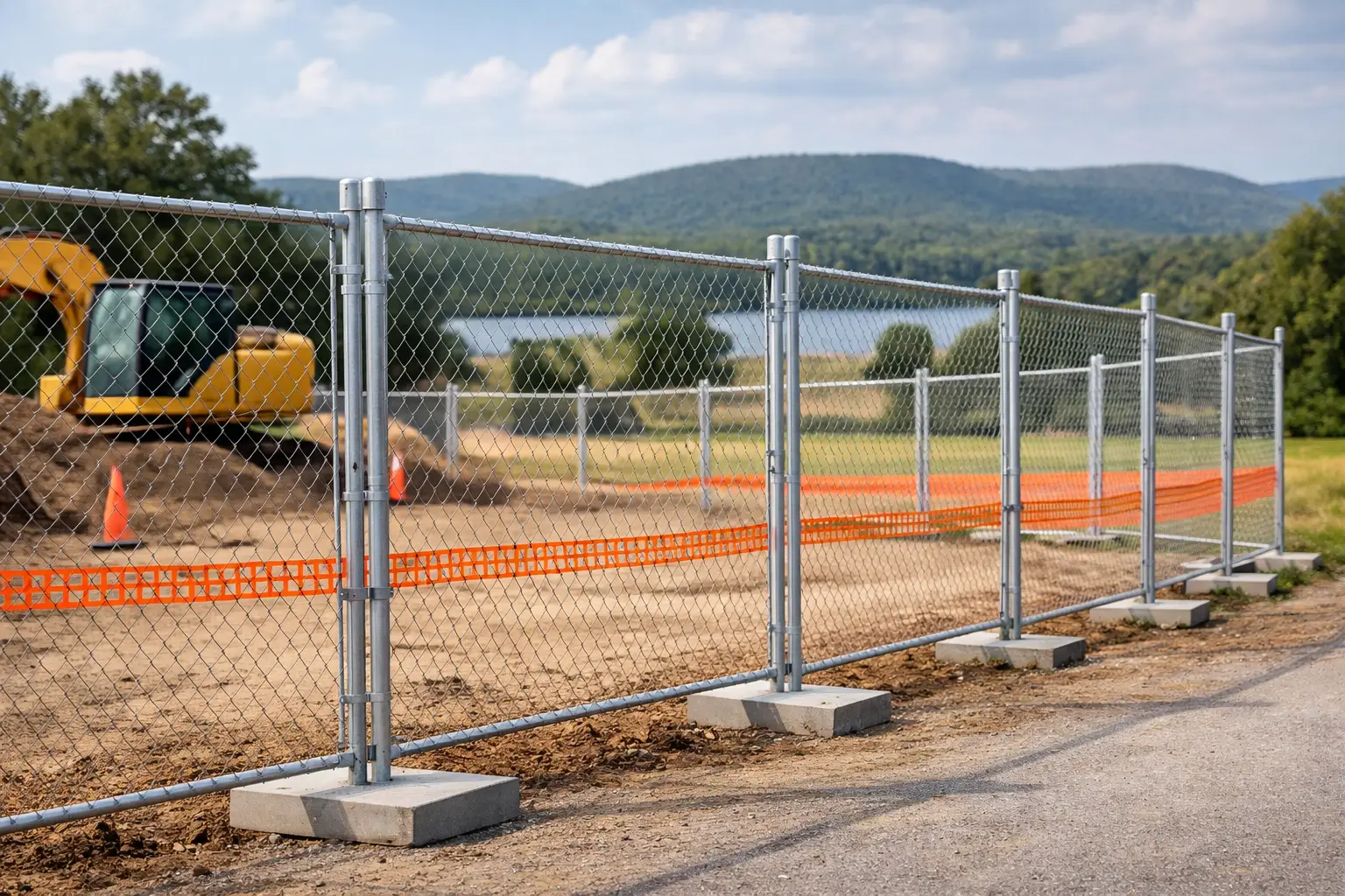 Temporary Fencing for Sequoyah County OK Sites