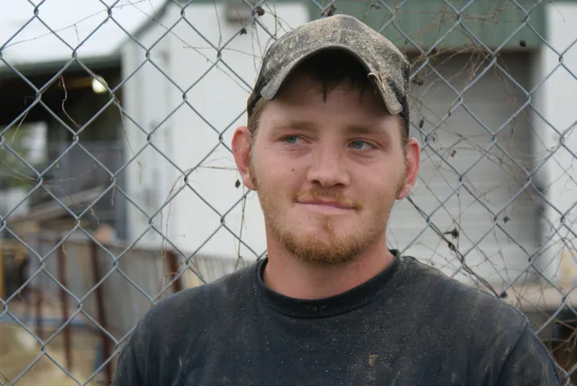 Modern Fence Company employees at the Fort Smith yard
