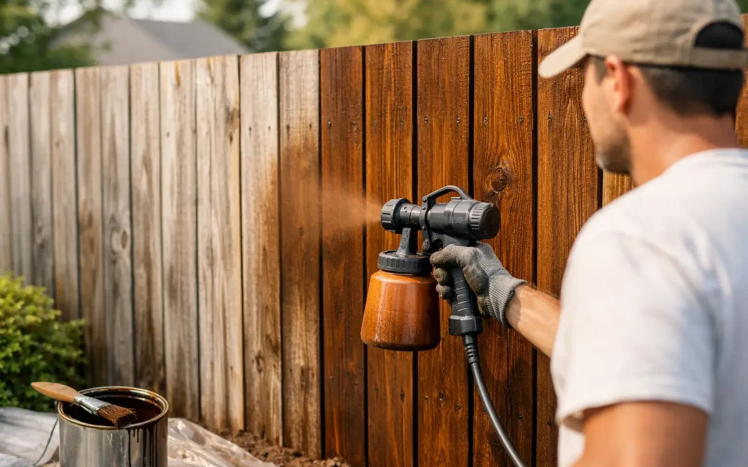 Fence Staining Services That Protect Wood