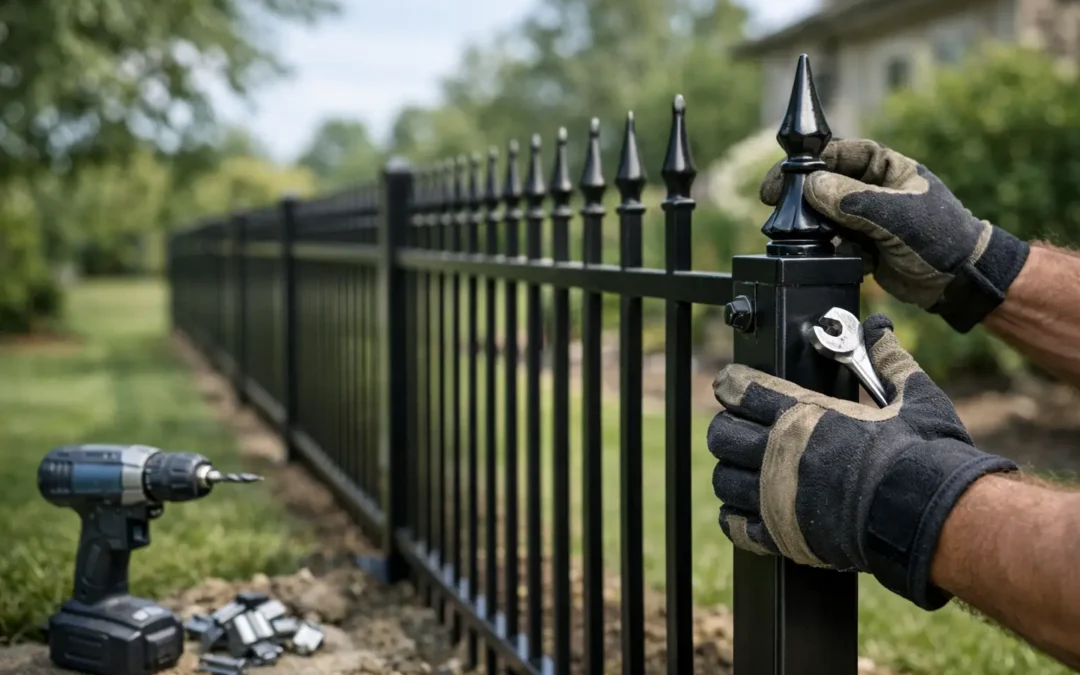 Iron Fence Installation That Lasts