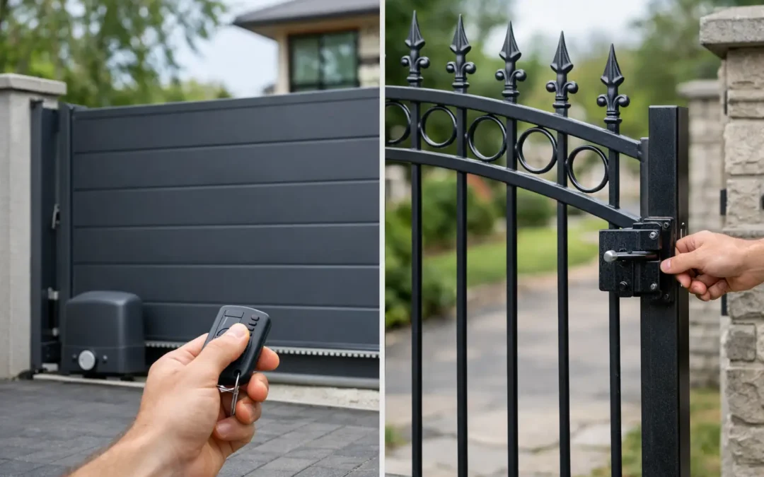 Automatic Gate vs Manual: Which Fits Your Property?
