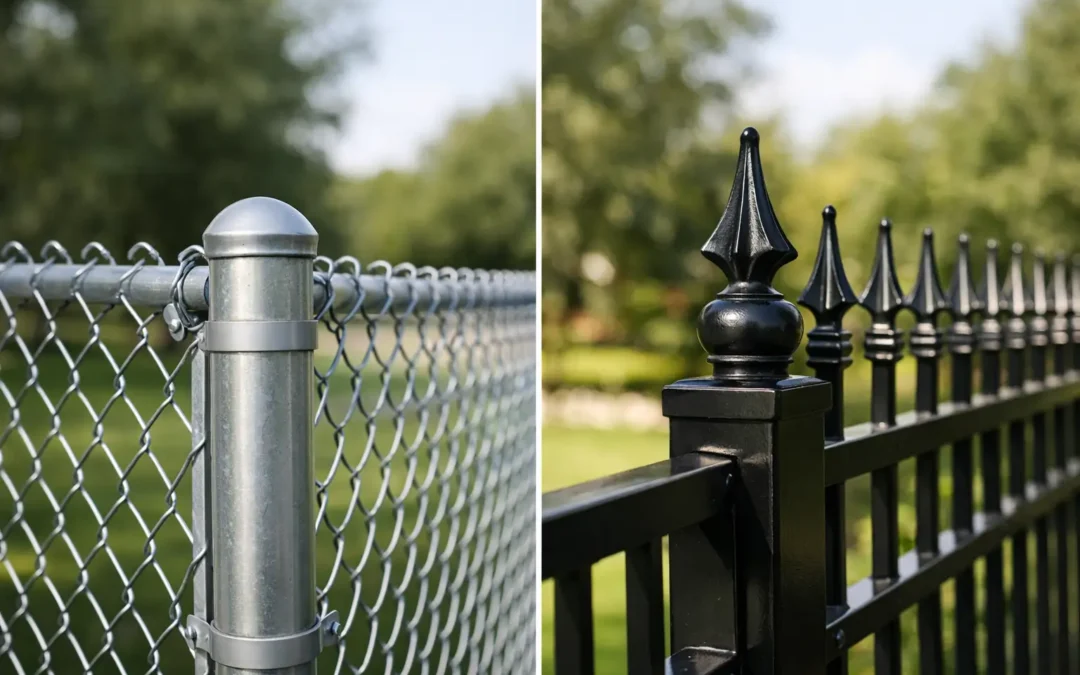 Chain Link vs Iron Fences: Which Is Best?