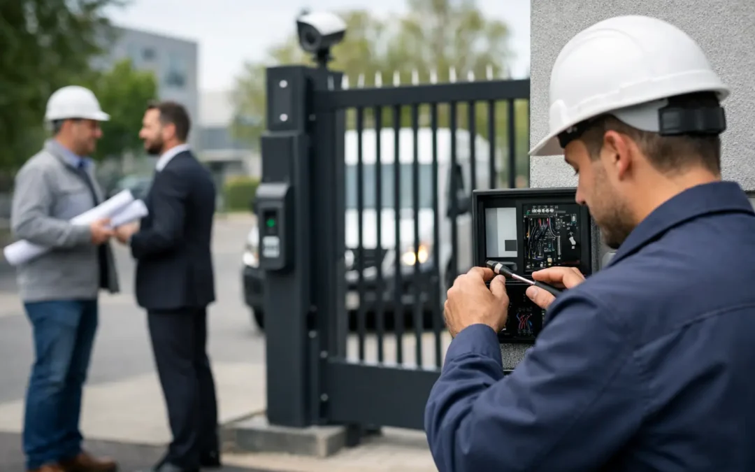 Who Installs Access Control Gates for Businesses?