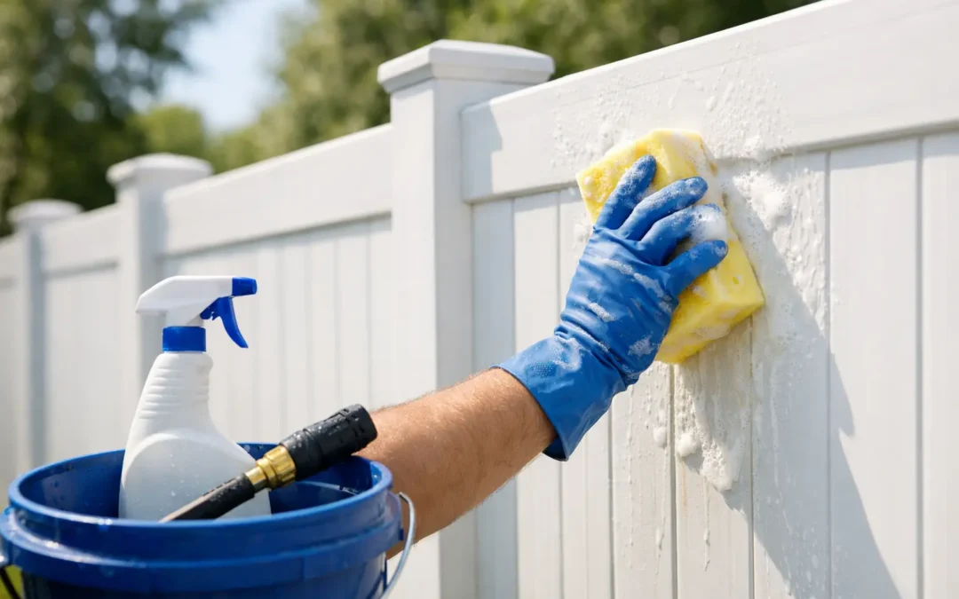 How to Clean Vinyl Fence Without Damaging It